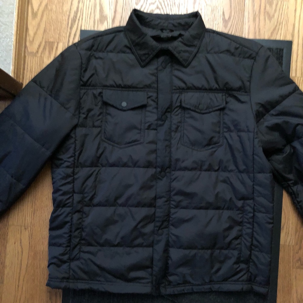 Lightweight down jacket Black NWOT